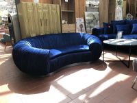 Sofa Couch Samt 2-Sitzer Dunkelblau Silber Unikat statt 3299€ Neustadt - Hohentor Vorschau