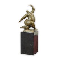 Bronze Skulptur / Figur ,"abstrakte Tänzerin",sign.Milo, H.28cm Nordrhein-Westfalen - Borken Vorschau