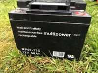 MP50-12C 12V 50Ah originalbatterie Niedersachsen - Rieste Vorschau