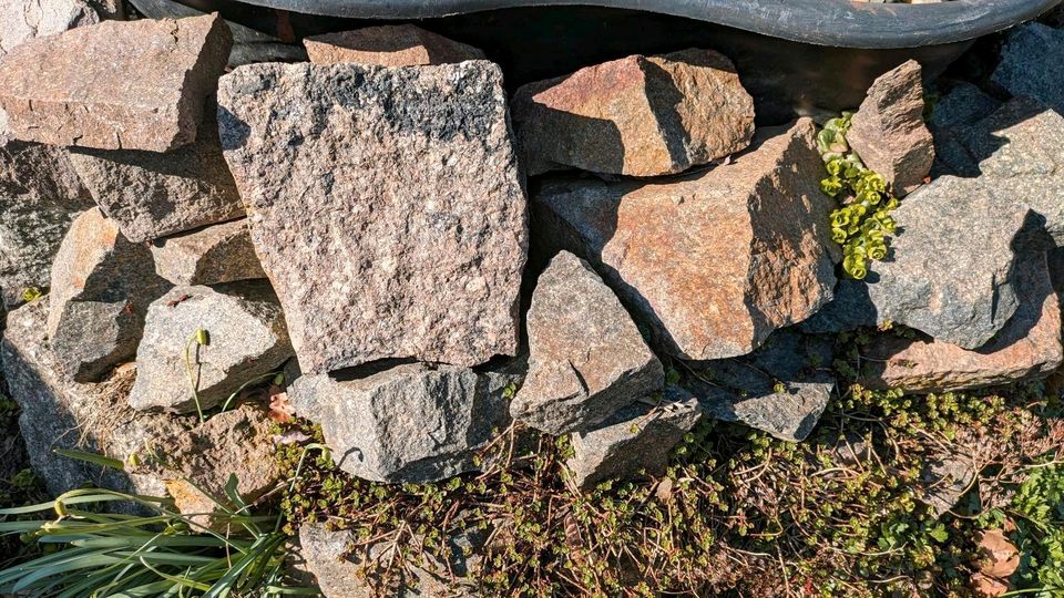 Ab 1€ Granit Steine große kleine Naturstein Mauer Findling in Leipzig