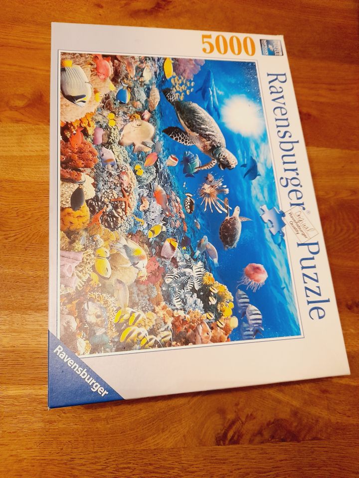 5000er Ravensburger Puzzle "Leben im Korallenriff" in Köln