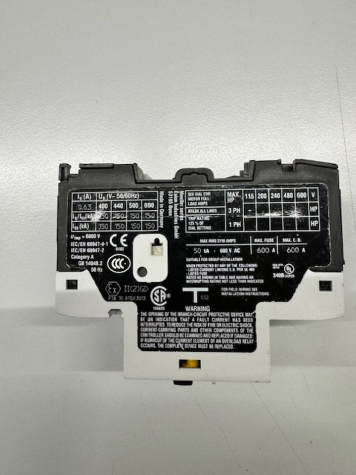 Motorschutzschalter EATON PKZM0-063 XTPRP63BC1 in Schwäbisch Hall