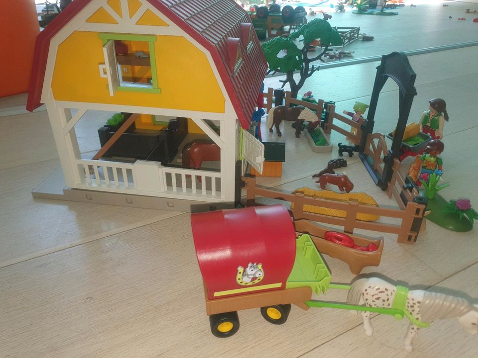 Playmobil 5222 country Ponyhof plus Kutsche in Ostfildern