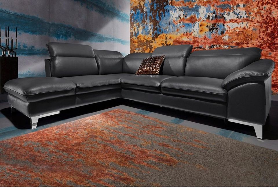 Leder.Ecksofa.Sofa.Polstergarnitur.Wohnlandschaft UVP 4589€ in Kirchhain