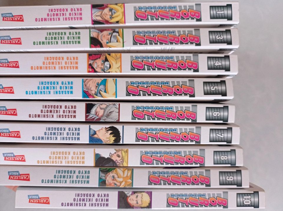 Boruto Mangas band 1,3-10 in Leutkirch im Allgäu