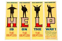 THE BEATLES POSTER SET 4 STÜCK HELP FILM PLAKATE 60x20CM Berlin - Hellersdorf Vorschau