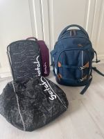 ERGOBAG Satch Nordic Blue + Regenüberzug + 2 Heftsammler Sachsen-Anhalt - Genthin Vorschau