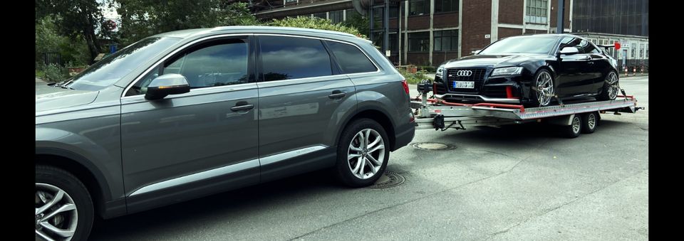 Abschleppwagen PKW Autotransport Abschleppdienst Pannenhilfe in Duisburg