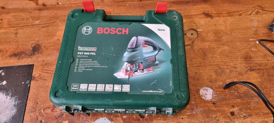 Bosch PST 900 PEL Stichsäge Pendelhubstichsäge mit Laser in Warlitz