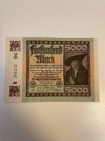 1 Stück 5000 Mark Reichsbanknote von 1922 Hamburg - Bergedorf Vorschau