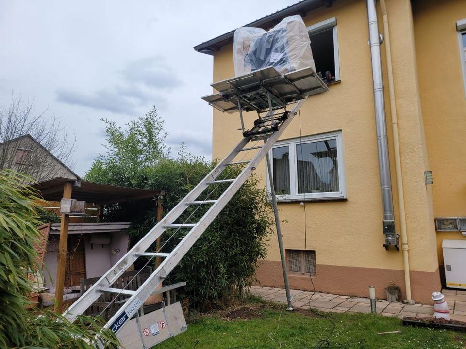 Möbelaufzug / Möbellift /Anhängerlift Selbsfahrerlift mieten in Borken