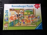 Ravensburger Puzzle 2x 24 Teile Fröhliches Landleben Niedersachsen - Ihlow Vorschau