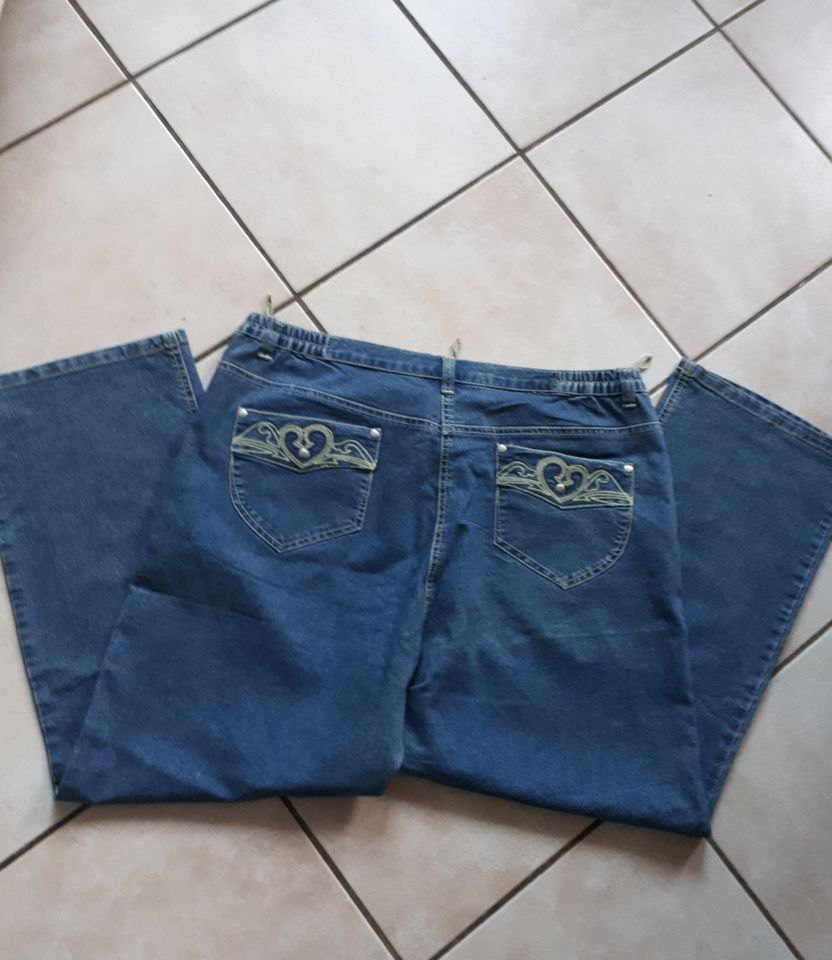 Jeans Hose 44  Taschen bestickt..ausgefallen Baumwolle in Brühl