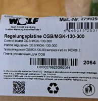 Regelungsplatine(OVP) für Wolf-Heizung CGW-20/120 Nordrhein-Westfalen - Sankt Augustin Vorschau