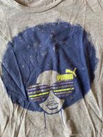 Puma neon Sports baumwoll Shirt Afro Print Frankfurt am Main - Bornheim Vorschau