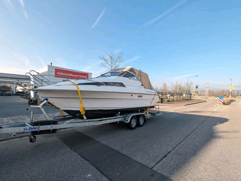 Skibsplast 700 D mit Diesel, Welle und viel Zubehör in Budenheim