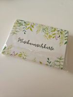 Musikwunsch-Karten für Hochzeit (24 Stk.), neu, Hochzeit Deko Nordrhein-Westfalen - Medebach Vorschau