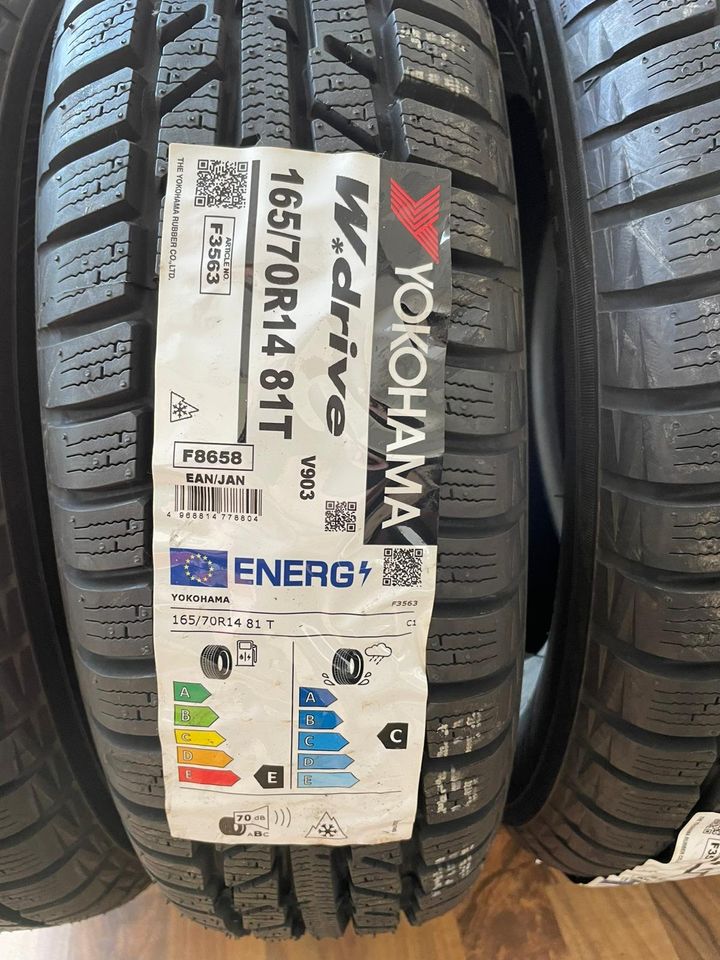 4x Winterreifen 165/70 R14 81T Yokohama V903 DOT21 inkl. Montage in Hessen  - Burgwald | Reifen & Felgen | eBay Kleinanzeigen ist jetzt Kleinanzeigen