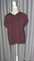 OPUS tolles Kurzarm Kapuzen Shirt Bordeaux Viskose Gr.40 Neu Rheinland-Pfalz - Worms Vorschau