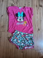 Shirt Minnie Maus und kurze Hose Gr. 134 Brandenburg - Annahütte Vorschau