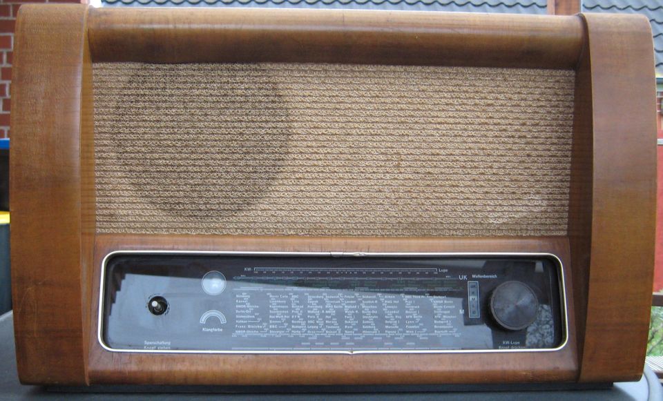 GRAETZ Super 158W, Röhrenradio von 1951/52 in Südergellersen