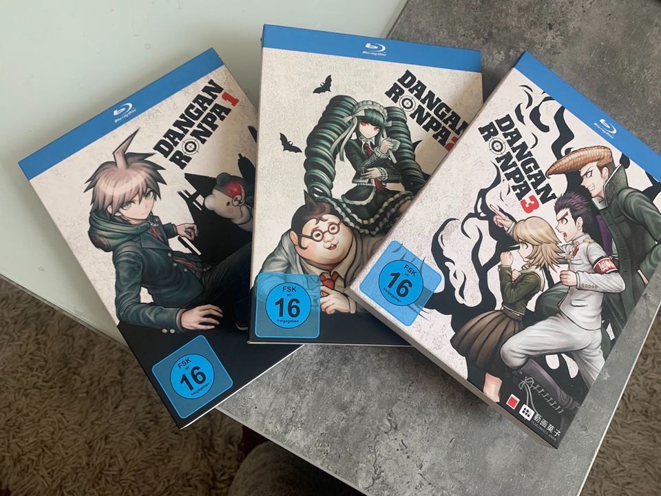 Danganronpa Blu-Ray Volume 1-3 in Hildesheim