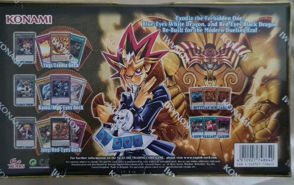 Yugis Legendary Decks 2 neu/sealed, Exodia, Götterkarten, Yugioh in Crimmitschau