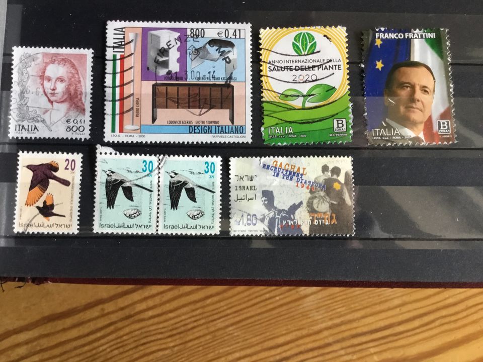 Briefmarken Europa (Island,Irland,Italien,Österreich,Polen) in Uetersen