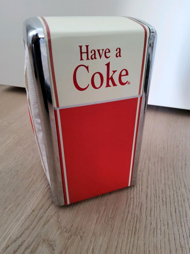 Coca Cola Servietten Spender