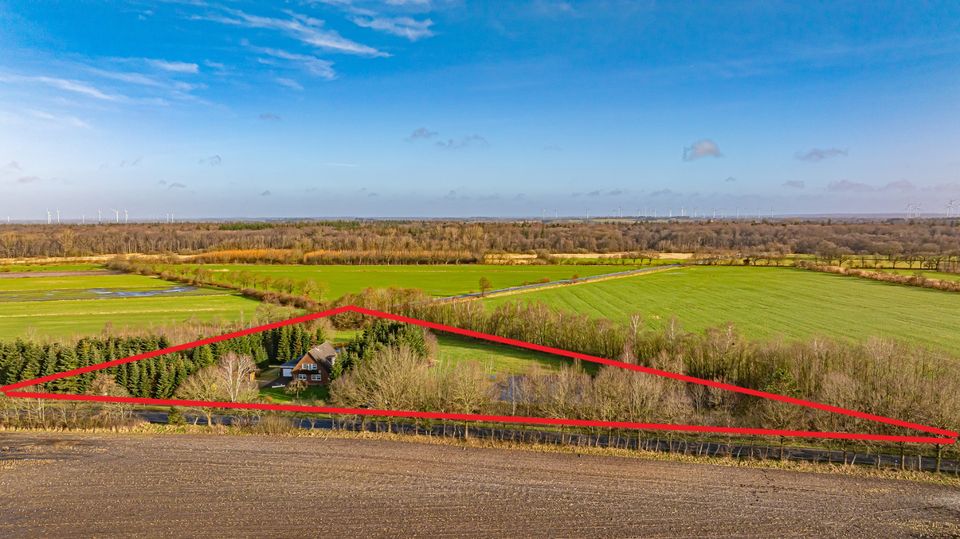 Natur im Blick! Einfamilienhaus in Alleinlage in Lindewitt