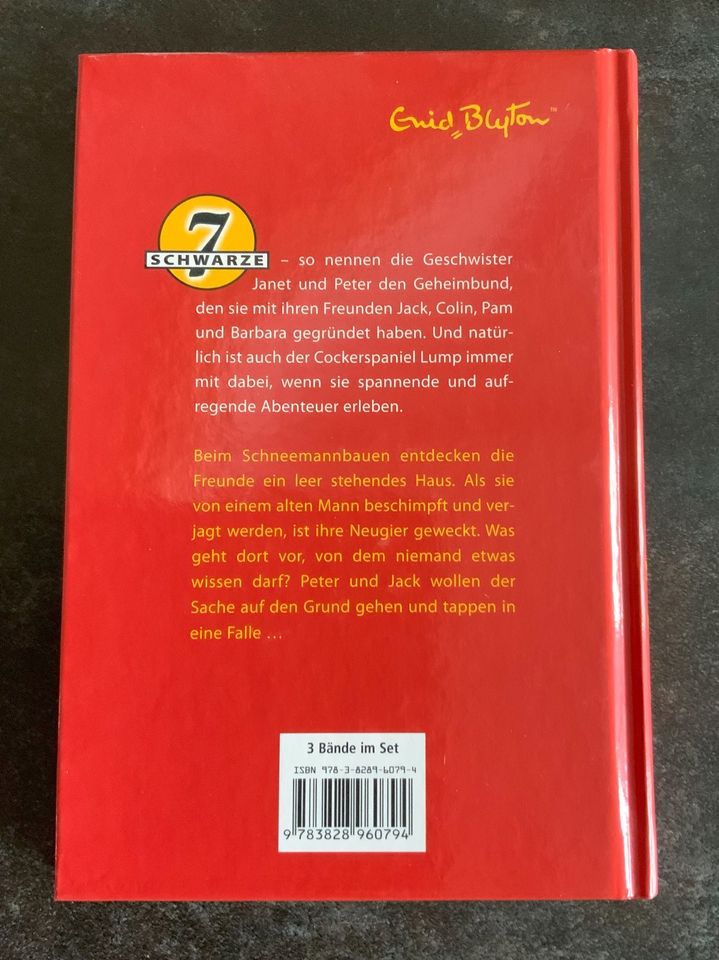 3 Bücher „Schwarze Sieben“ von Enid Blyton / Band 1 - 3 in Kreuztal