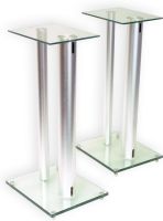 1 Paar Glas- und Aluminiumständer für Lautsprecher, silberfarben Nordrhein-Westfalen - Witten Vorschau