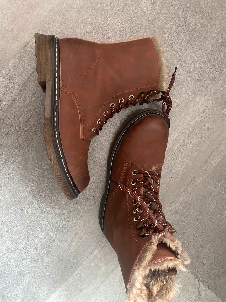 Dockers by Gerli Boots Braun Gr. 40 neuwertig in Amberg