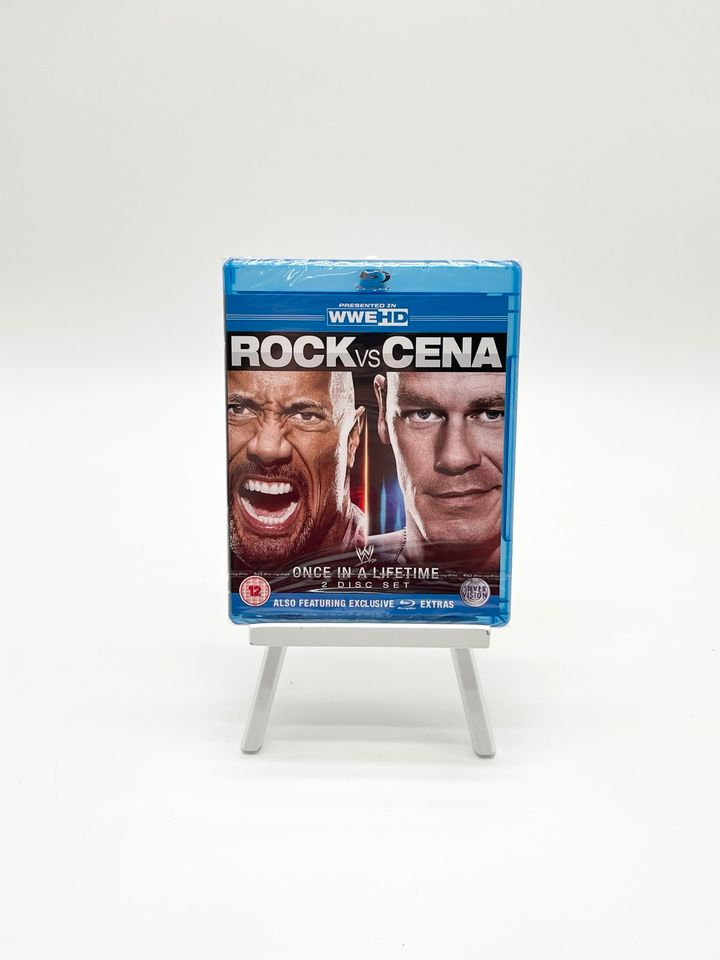 WWF/WWE NEU Blu-ray 2 Disc Rock vs. Cena - Once in a Lifetime in Filderstadt