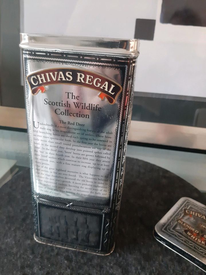 Blechdose Chivas Regal Whisky in Pulheim