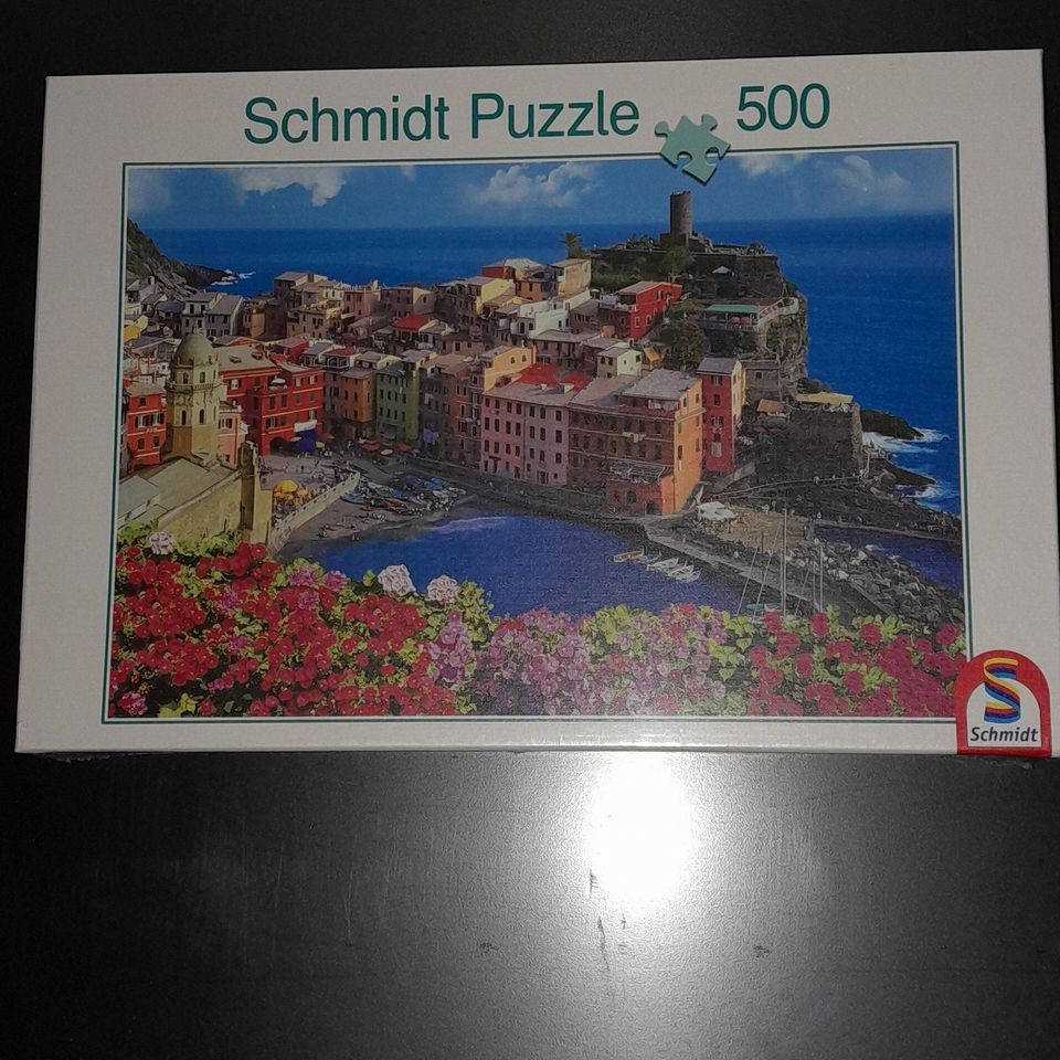 Puzzle, Schmidt, 500 Teile, Italien, Vernazza, neu, OVP in Kaarst