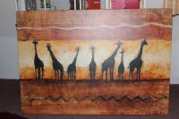 großes Wandbild, Afrika, Giraffen in der Savannah, 68 x 97,5 cm Nordrhein-Westfalen - Dinslaken Vorschau