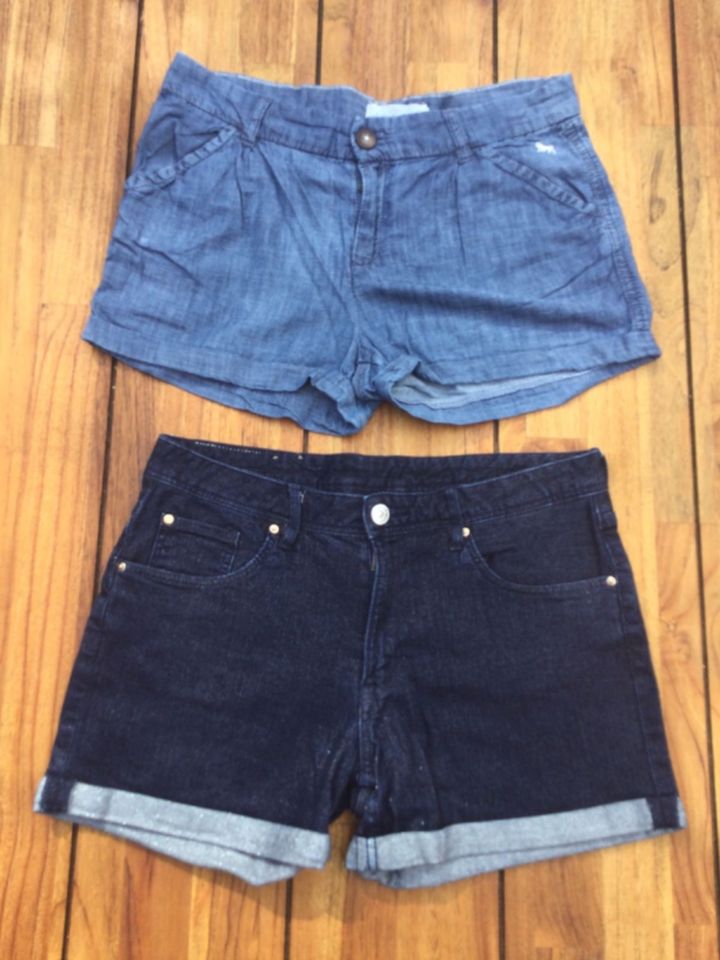 Shorts Jeans Hose kurze Hosen Bermudas H&M Gr. 164 und 170 in Kiel
