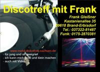 Party DJ Frank mobil Disco Hochzeit DJ Sachsen Alleinunterhalter Sachsen - Freiberg Vorschau