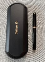 PELIKAN Kolbenfüller schwarz/gold • 80iger Jahre • Case TOP Dortmund - Benninghofen Vorschau