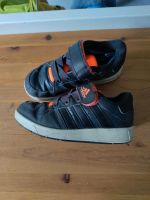 Adidas 28 schwarz neon Sportschuhe Halbschuhe Leder Bayern - Gröbenzell Vorschau