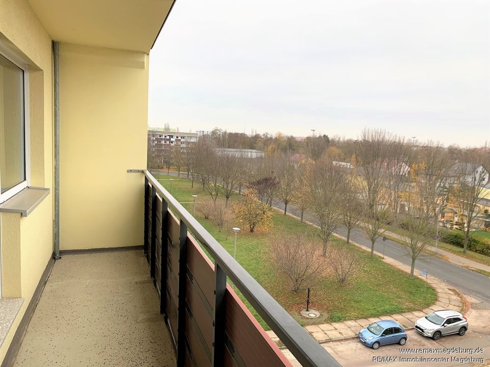 Helle 3-Zimmer-Wohnung mit Balkon und optimaler Anbindung – Bezugsfrei ab Juni 2024 in Magdeburg