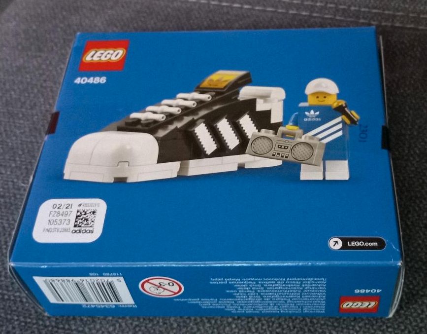 LEGO 40486 ADIDAS ORIGINALS SUPERSTAR OVP in Eckernförde