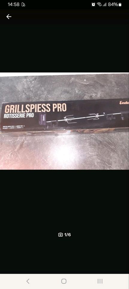 GRILLSPIESS  für Gasgrill in Friedland