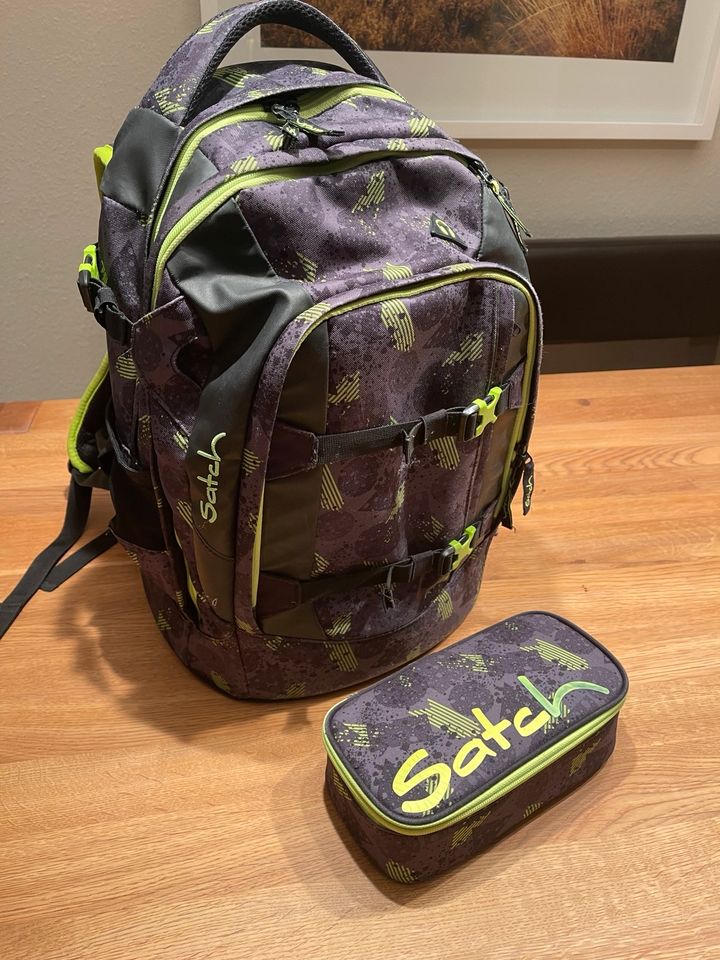 Satch Pack/ Schulrucksack/ mit Schlampermäppchen/ Off Road in Düsseldorf