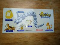 Pokemon Generation 1 Sticker Selten Nordrhein-Westfalen - Würselen Vorschau