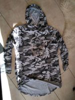 Hoodie dünn Camouflage 38/40 Totenkopf Hessen - Wehrheim Vorschau