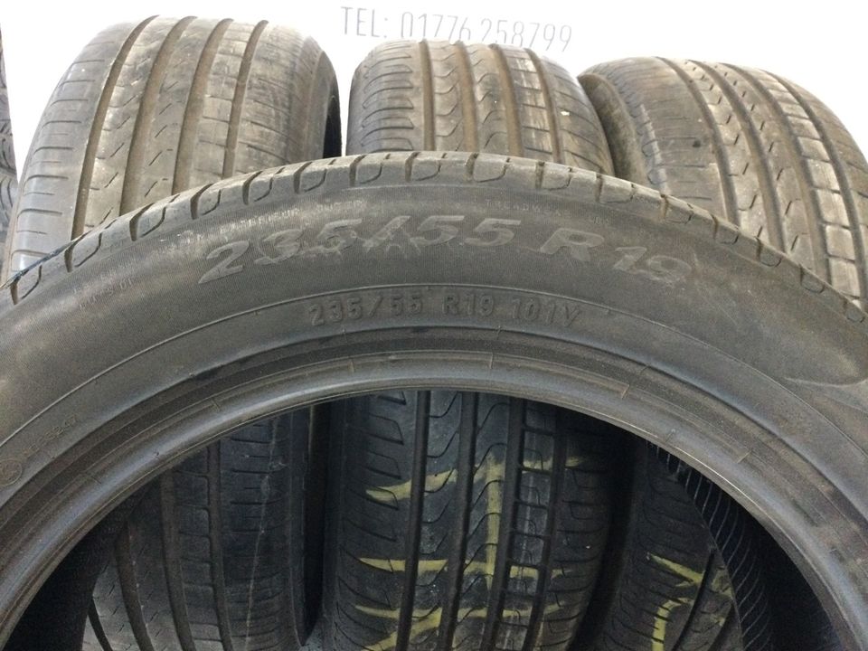 4x Sommerreifen 235/55 R19 101V Pirelli Nr.221 in Metzingen