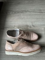 Varese - Damen Leder Halbschuh Brogue - Altrose - Gr. 39 Berlin - Steglitz Vorschau