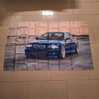 BMW E46 M3 FLAGGE/BANNER/MERCHANDISE/WERBUNG/WANDBILD Bayern - Schöllnach Vorschau